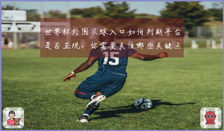 世界杯外围买球入口如何判断平台是否正规，你需要关注哪些关键点？